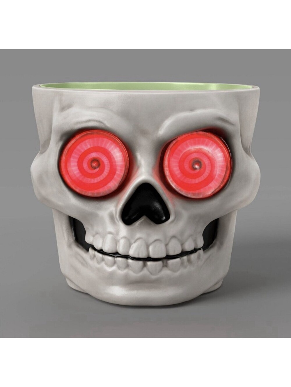Target 8" Light and Sound Skull Candy Bowl Halloween - HYDE & EEK Viral NEW